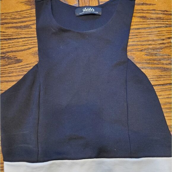 Lulu's  black and white band size Medium - Picture 1 of 3